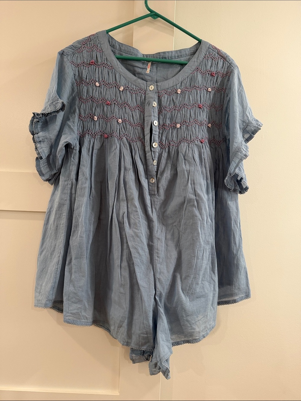 Free People Victoria Babydoll Romper